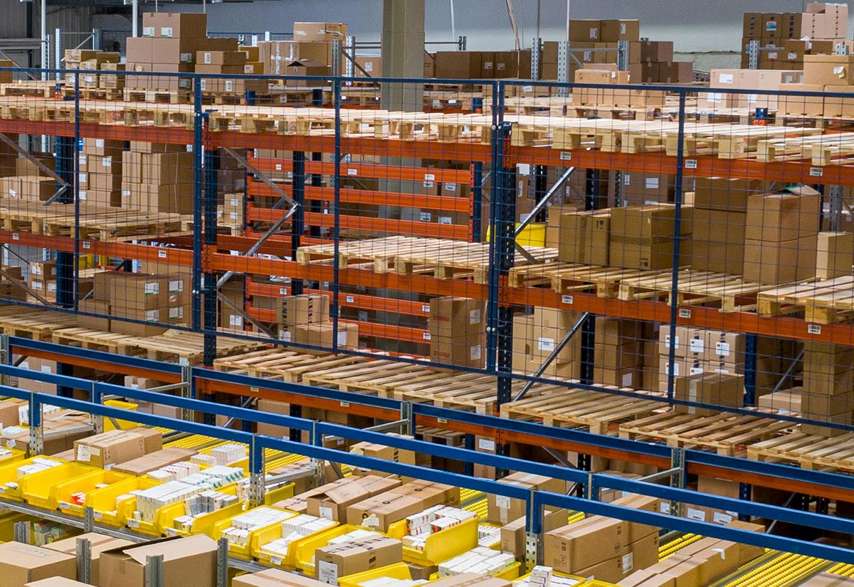 Distributors A photo of a warehouse